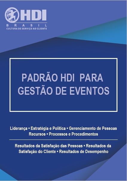 PADRÃO HDI PARA GESTÃO DE EVENTOS