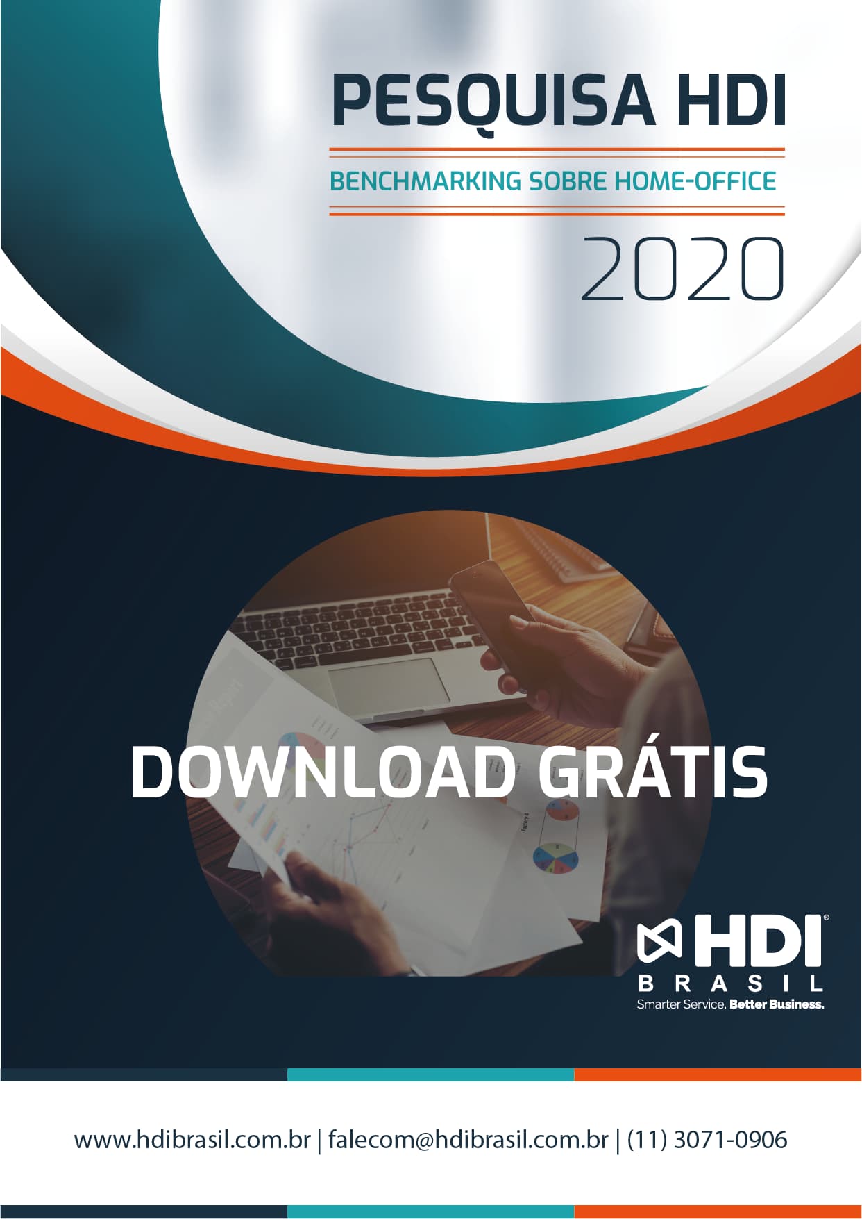 PESQUISA HDI: Benchmarking sobre home office 2020